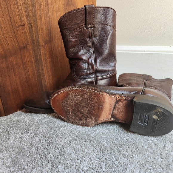 Justin 3162 Men's Classic Roper Boot - Picture 3 of 8